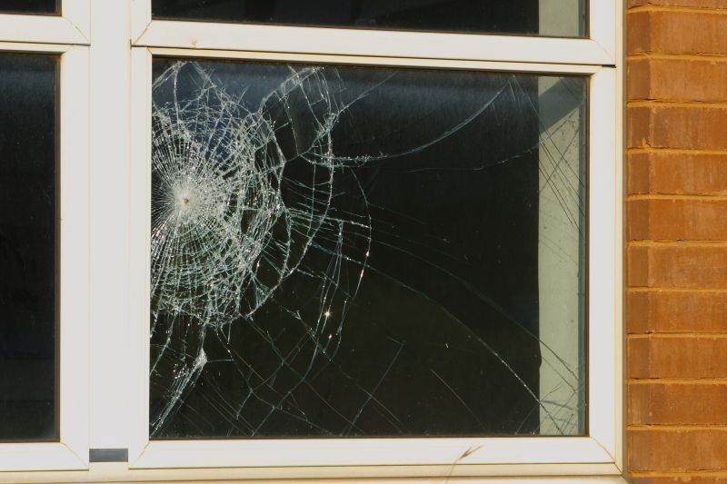 Broken Window Glass Repair
