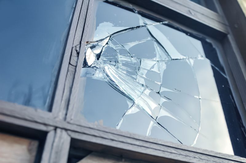 Broken Window Glass Repair